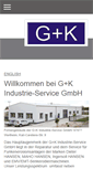 Mobile Screenshot of gk-service.net